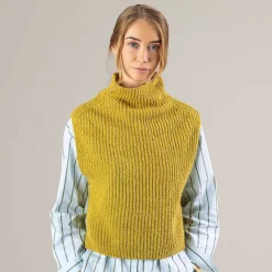 LIVING CRAFTS Pamelina - Weste Honig Best Sale