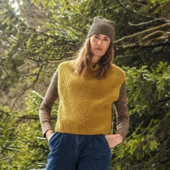 LIVING CRAFTS Pamelina - Weste Honig Best Sale