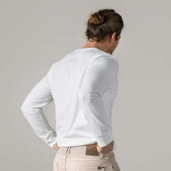 LIVING CRAFTS Paolo - Henley-Shirt Ekru Clearance