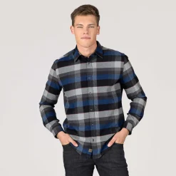 LIVING CRAFTS Patrick - Hemd Mitternacht Discount