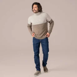 LIVING CRAFTS Patrizio - Rollkragenpullover Eiche Shop