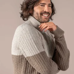 LIVING CRAFTS Patrizio - Rollkragenpullover Eiche Shop