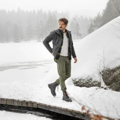 LIVING CRAFTS Paul – Chinos Dunkler Efeu Cheap