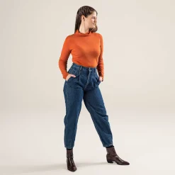 LIVING CRAFTS Pauletta - Hosen Dunkelblauer Denim Sale