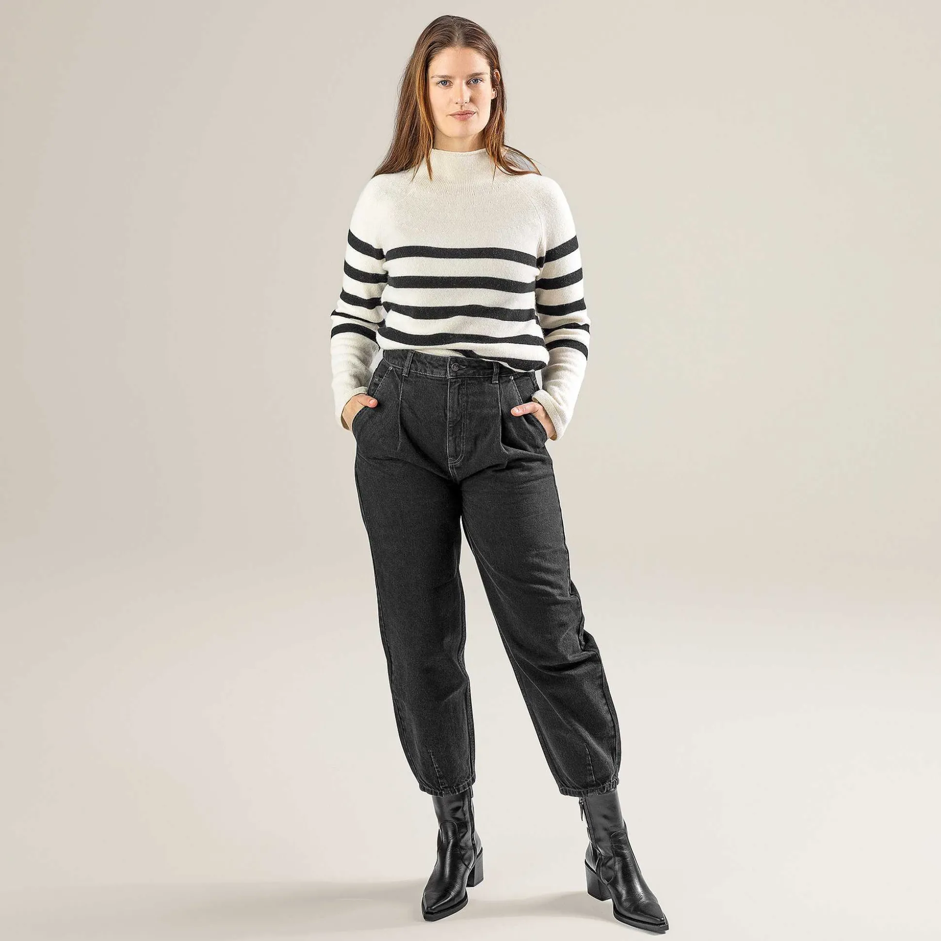 LIVING CRAFTS Pauletta - Hosen Schwarz Shop