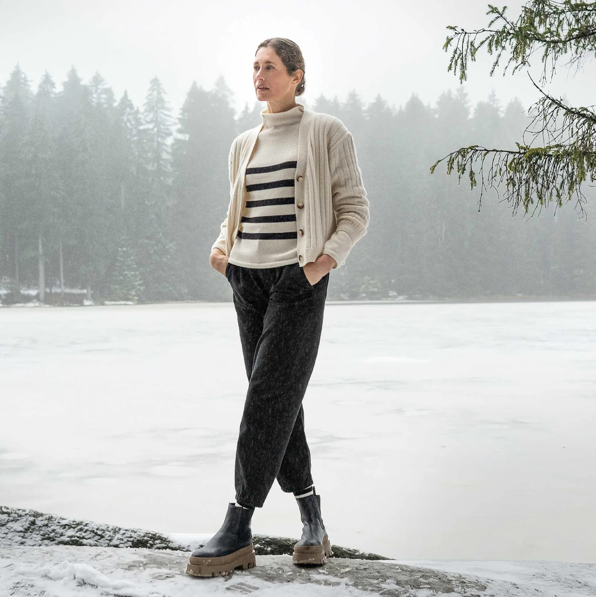 LIVING CRAFTS Pauletta - Hosen Schwarz Shop