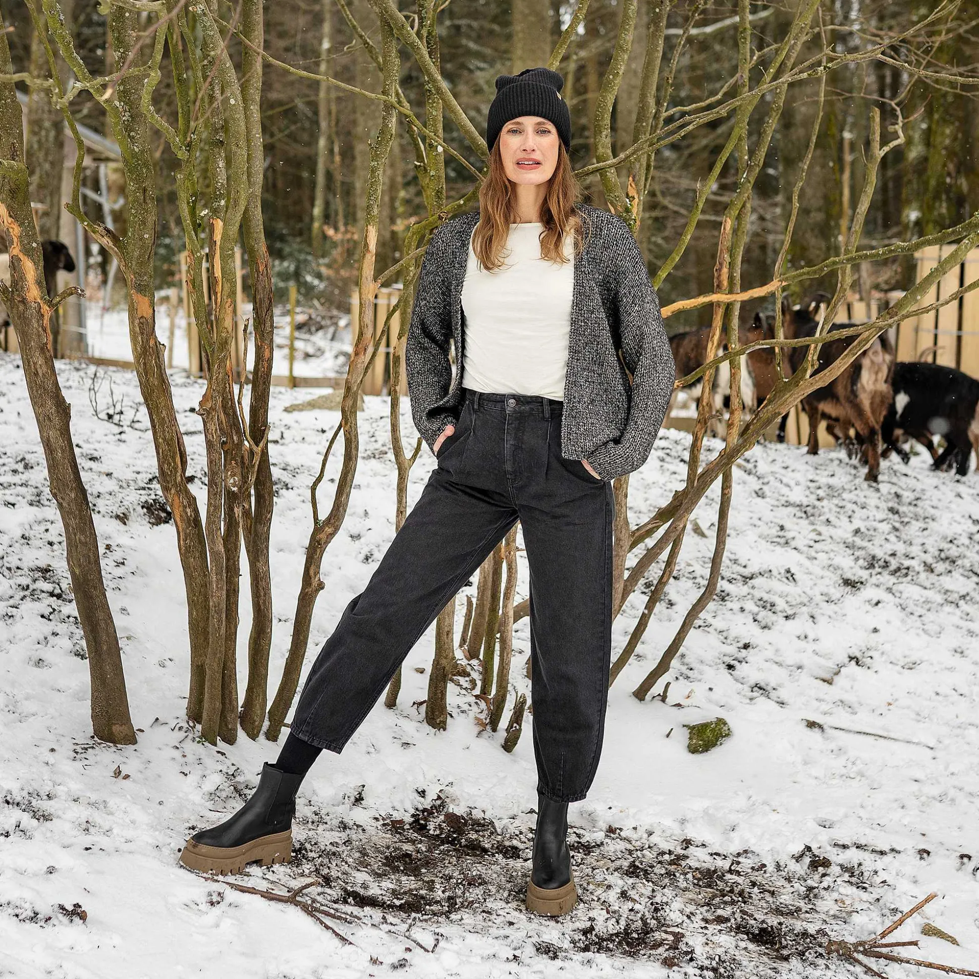 LIVING CRAFTS Pauletta - Hosen Schwarz Shop