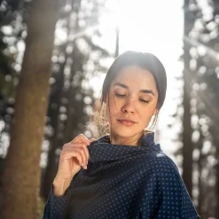 LIVING CRAFTS Peja - Langarmshirt Indigo-Patch Discount