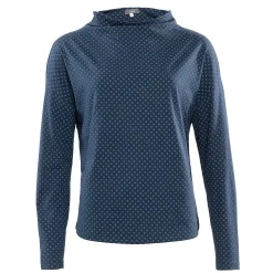 LIVING CRAFTS Peja - Langarmshirt Indigo-Patch Discount