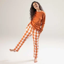 LIVING CRAFTS Peturia - Pyjamas Gemutlicher Check Outlet