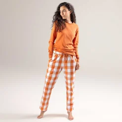 LIVING CRAFTS Peturia - Pyjamas Gemutlicher Check Outlet