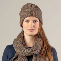 LIVING CRAFTS Phila - Mutze Tintenblau/Rost Flash Sale