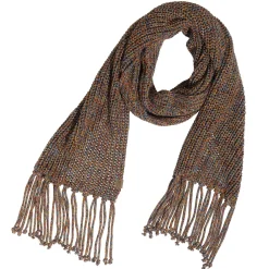 LIVING CRAFTS Phoebe - Schal Tintenblau/Rost Best Sale