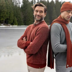 LIVING CRAFTS Pierce - Pullover Ziegel New