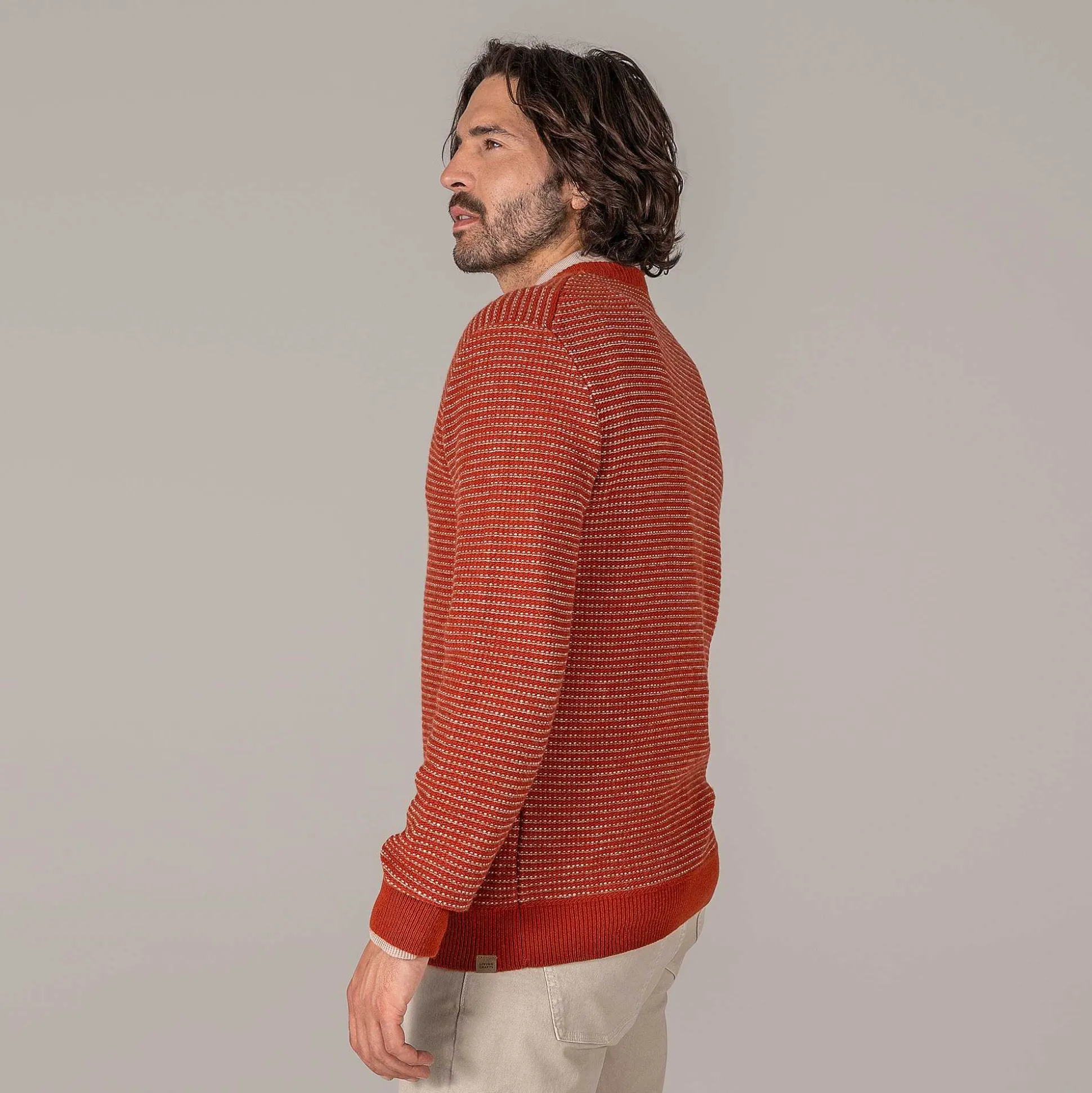 LIVING CRAFTS Pierce - Pullover Ziegel New