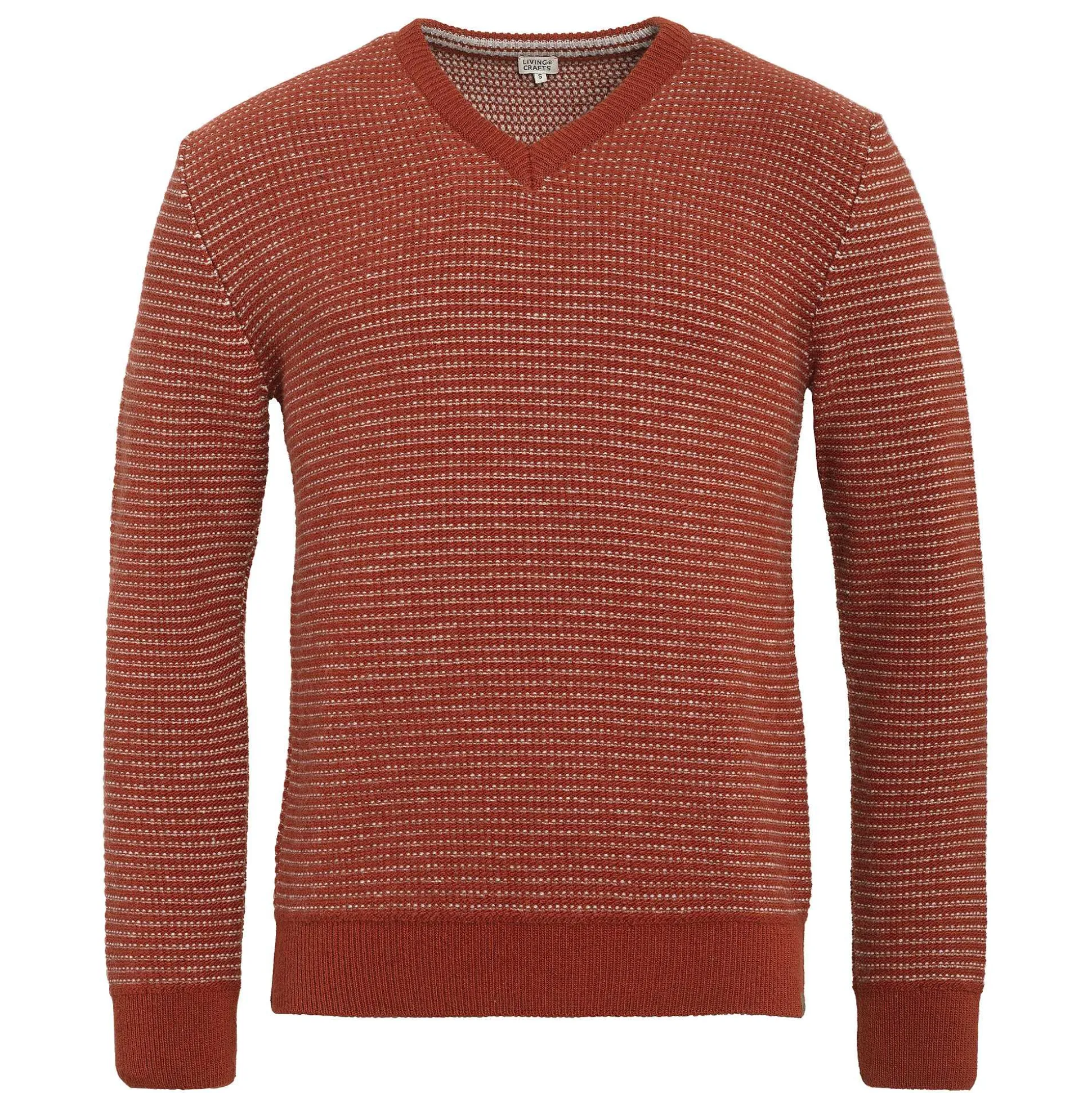 LIVING CRAFTS Pierce - Pullover Ziegel New