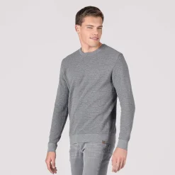 LIVING CRAFTS Pietro - Pullover Graue Melange Shop