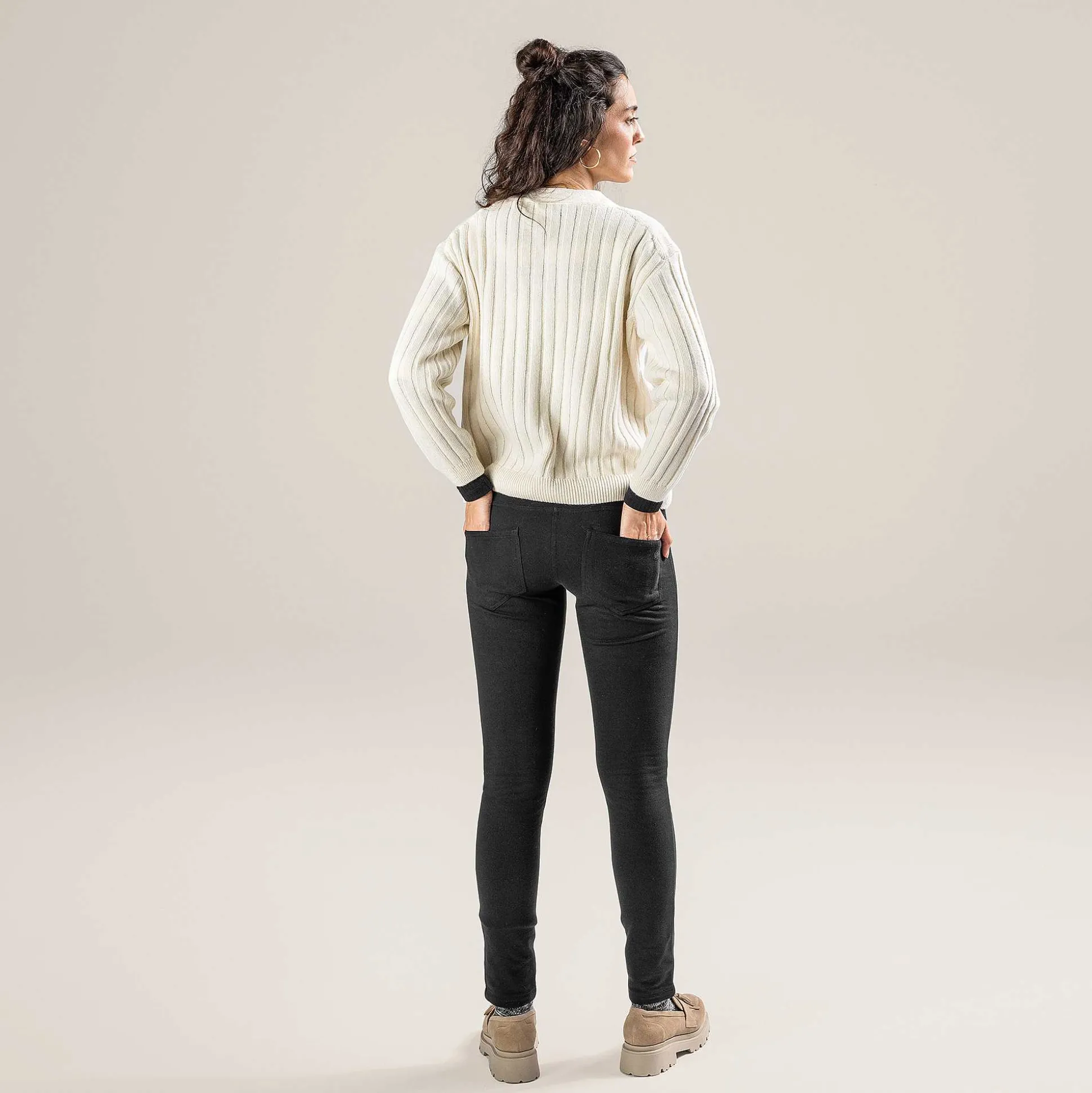LIVING CRAFTS Pirala - Strickjacke Creme Store