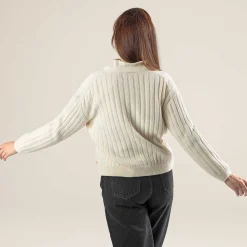 LIVING CRAFTS Pirala - Strickjacke Creme Store