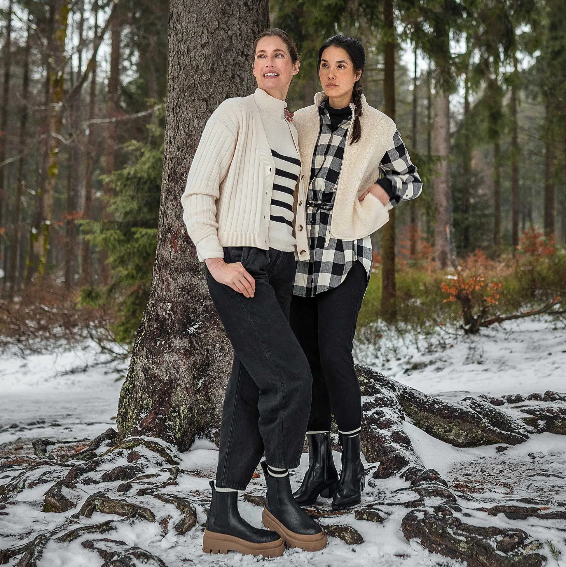 LIVING CRAFTS Pirala - Strickjacke Creme Store