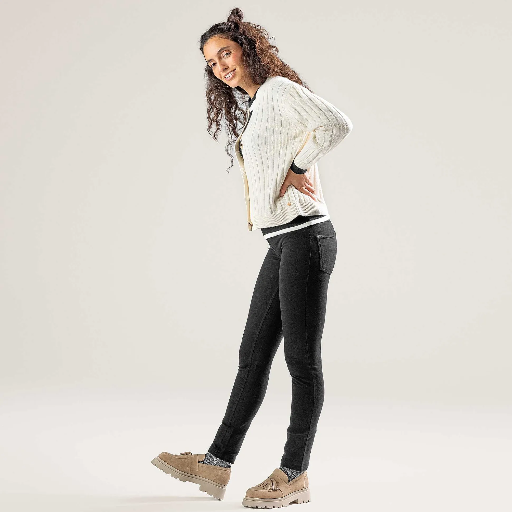 LIVING CRAFTS Pirala - Strickjacke Creme Store